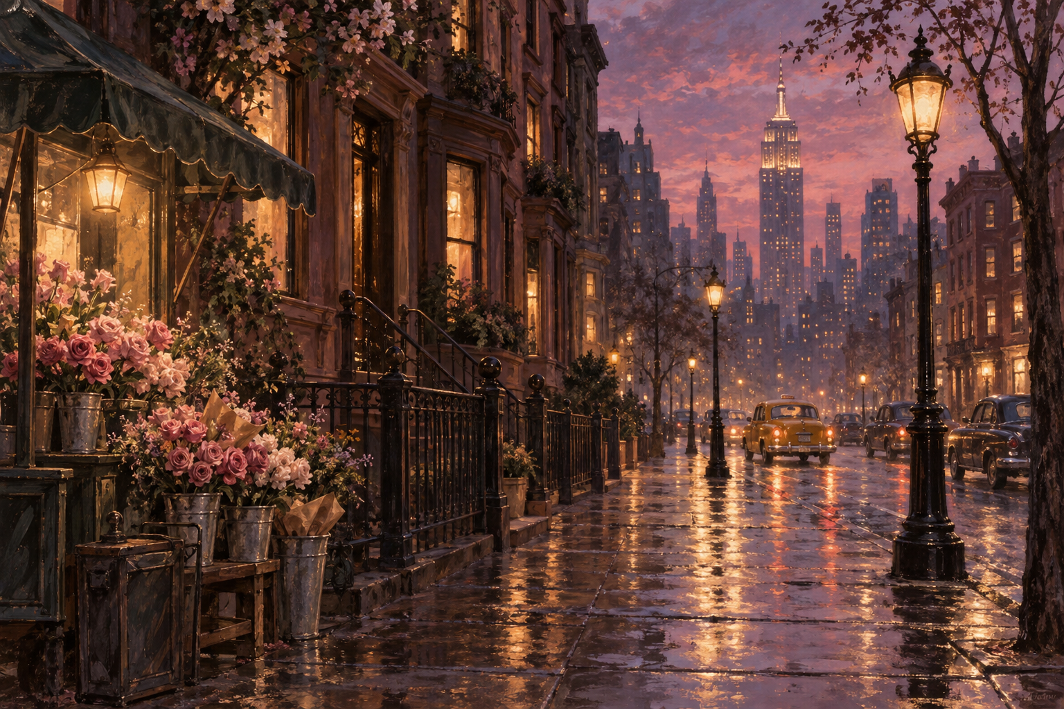 Romantic story artwork