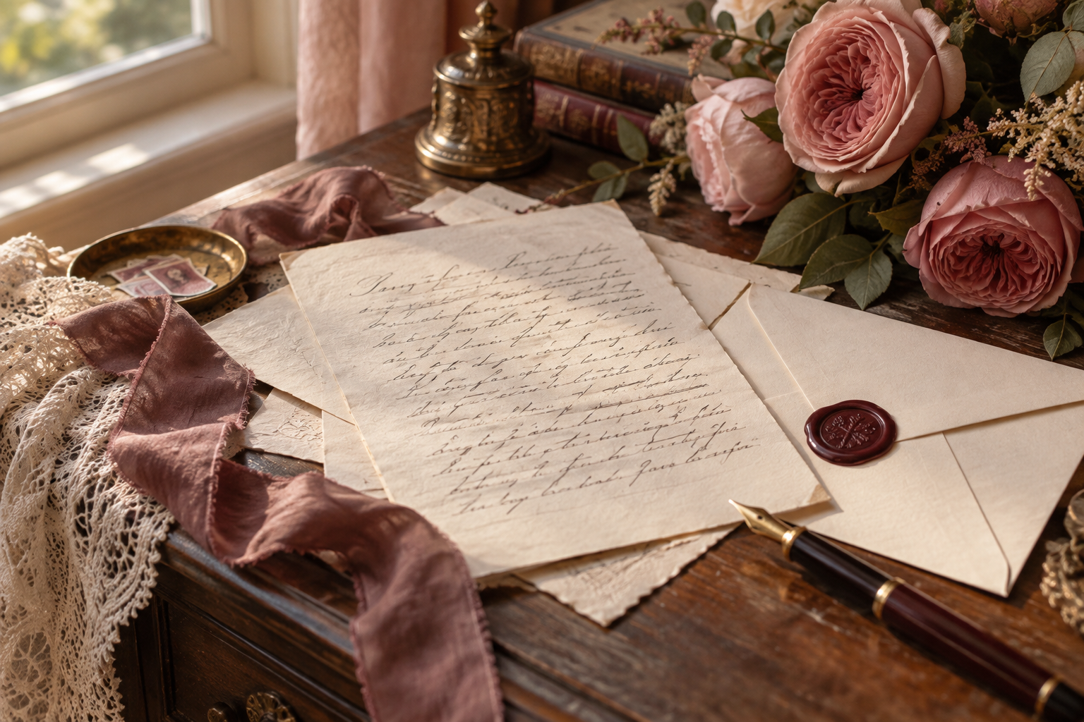 Romantic story artwork